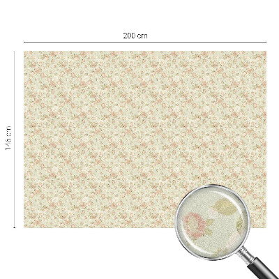 Naklejka na okno dająca prywatność Kwiatowa elegancja