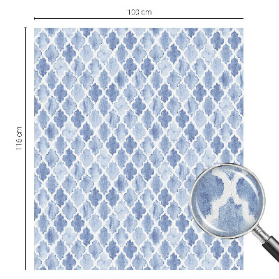 Folia okienna zapewniająca prywatność Akwarelowa elegancja