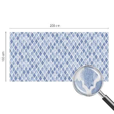 Folia okienna zapewniająca prywatność Akwarelowa elegancja