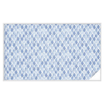 Folia okienna zapewniająca prywatność Akwarelowa elegancja