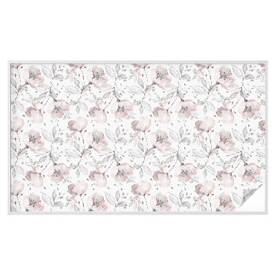 Folia okienna zapewniająca prywatność Różane liście