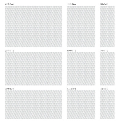 Naklejka na okno mleczna witraż Biała mozaika