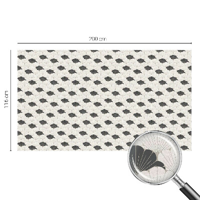 Naklejka na okno dająca prywatność Kontrastowe wachlarze