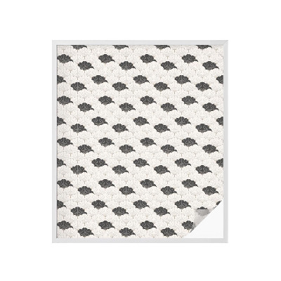 Naklejka na okno dająca prywatność Kontrastowe wachlarze