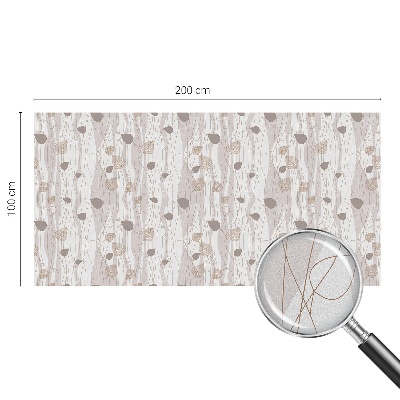 Folia dekoracyjna na okna Eleganckie liście