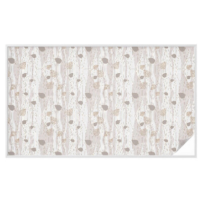 Folia dekoracyjna na okna Eleganckie liście