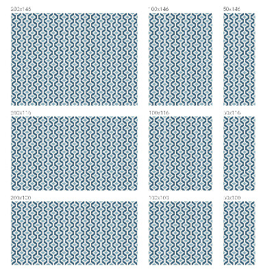 Naklejka na okno dająca prywatność Geometryczny wzór