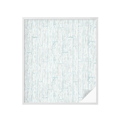 Naklejka na okno mleczna witraż Drewniany wzór