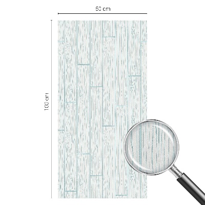 Naklejka na okno mleczna witraż Drewniany wzór