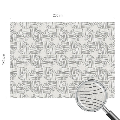 Folia dekoracyjna na okna Spokojna symetria