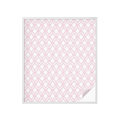 Folia okienna zapewniająca prywatność Różowe linie