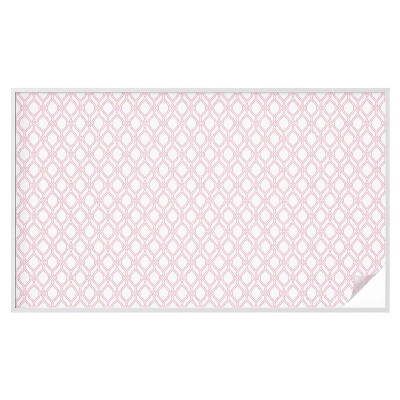 Folia okienna zapewniająca prywatność Różowe linie