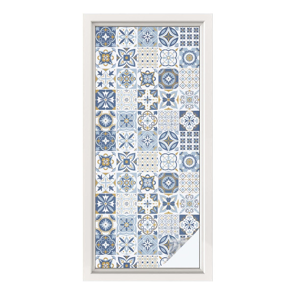 Folia dekoracyjna na okna Mozaika płytek