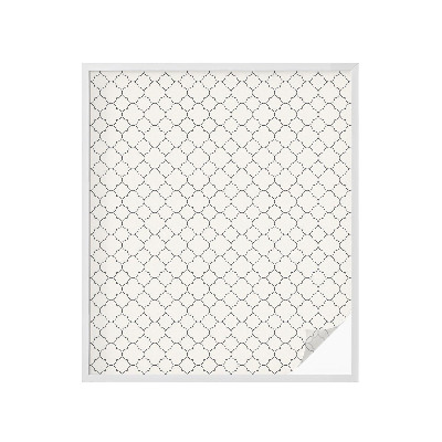 Naklejka na okno mleczna witraż Prosta elegancja