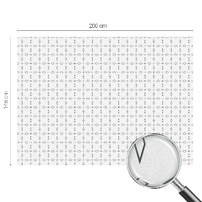 Folia okienna zapewniająca prywatność Kształty rombów