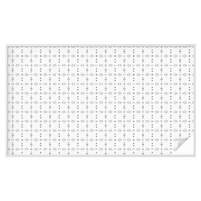 Folia okienna zapewniająca prywatność Kształty rombów