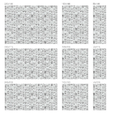 Mleczna naklejka na okno Wzór strzałek