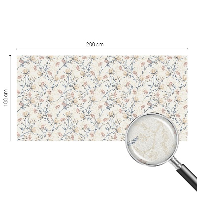 Folia dekoracyjna na okna Kwiaty harmonii