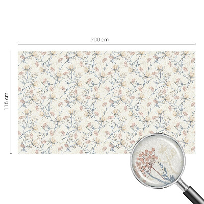 Folia dekoracyjna na okna Kwiaty harmonii