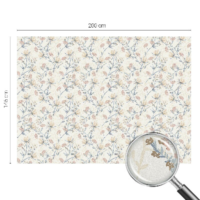 Folia dekoracyjna na okna Kwiaty harmonii