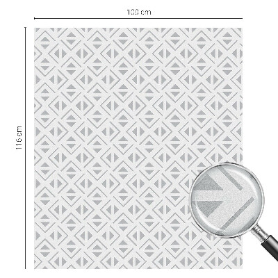 Naklejka na okno dająca prywatność Geometryczny wzór