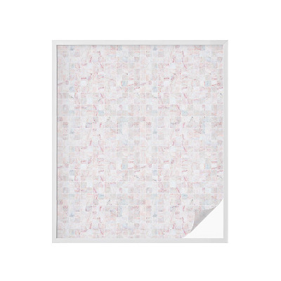 Folia okienna zapewniająca prywatność Kamienna mozaika