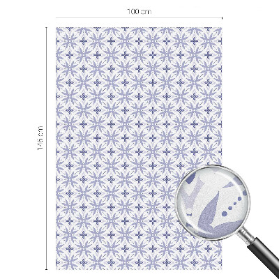 Folia dekoracyjna na okna Fioletowe wzory