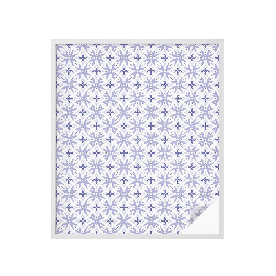 Folia dekoracyjna na okna Fioletowe wzory