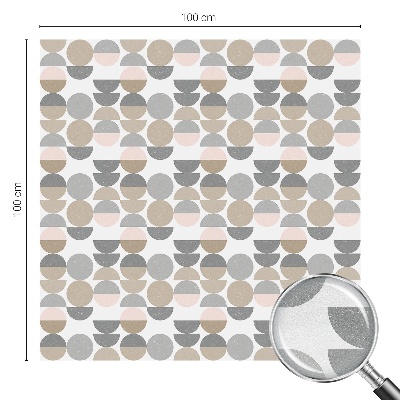 Folia dekoracyjna na okna Geometryczne wzory