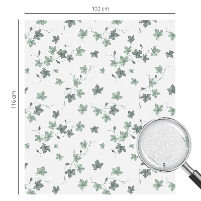 Naklejka na okno dająca prywatność Zielone pnącze