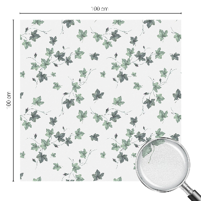 Naklejka na okno dająca prywatność Zielone pnącze