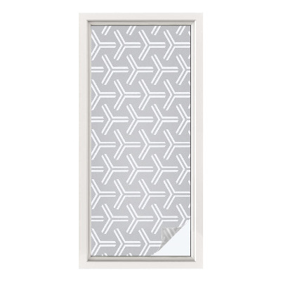 Folia dekoracyjna na okna Minimalistyczne linie