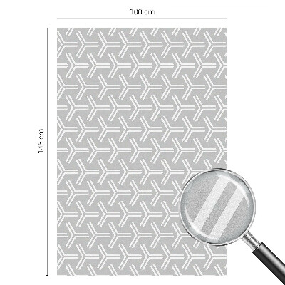 Folia dekoracyjna na okna Minimalistyczne linie