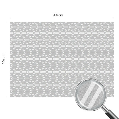 Folia dekoracyjna na okna Minimalistyczne linie