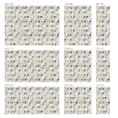 Mleczna naklejka na okno Geometryczne fale