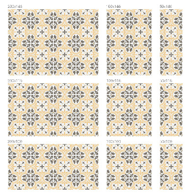 Naklejka na okno mleczna witraż Roślinne wzory