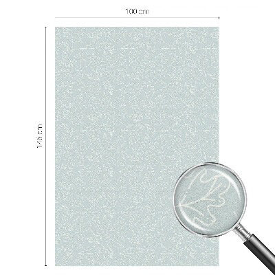 Naklejka na okno mleczna witraż Liście dębu