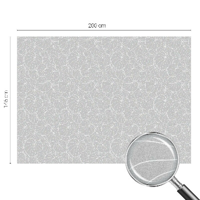 Naklejka na okno dająca prywatność Liściasta elegancja