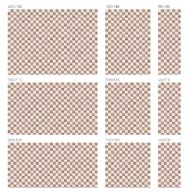 Folia okienna zapewniająca prywatność Klasyczna szachownica