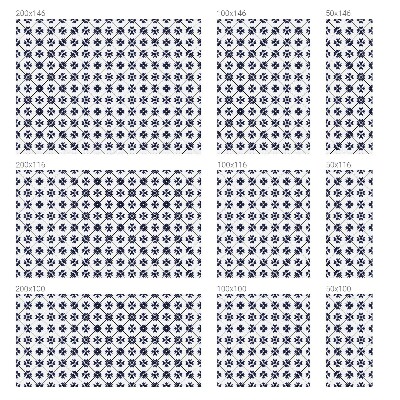 Naklejka na okno mleczna witraż Roślinny motyw