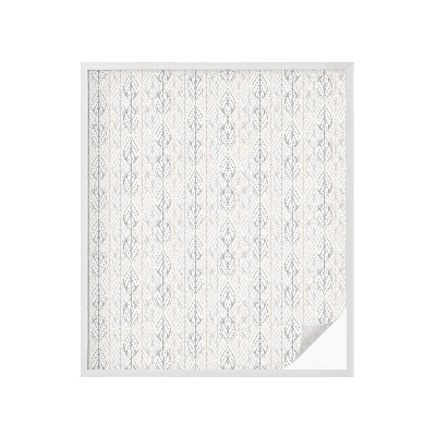 Folia dekoracyjna na okna Liściasty wzór