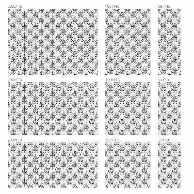 Folia okienna zapewniająca prywatność Liściasta elegancja