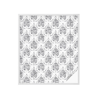 Folia okienna zapewniająca prywatność Liściasta elegancja