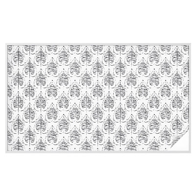 Folia okienna zapewniająca prywatność Liściasta elegancja