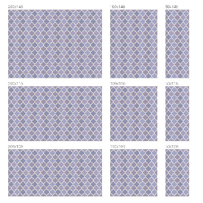 Folia dekoracyjna na okna Geometryczne wzory