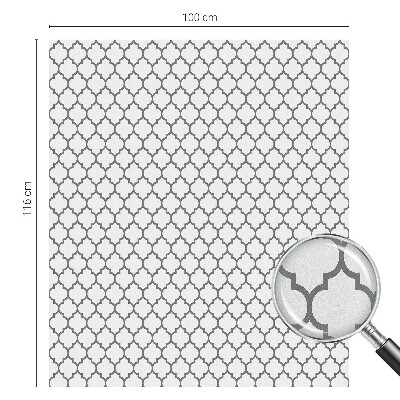 Naklejka na okno dająca prywatność Geometryczny wzór