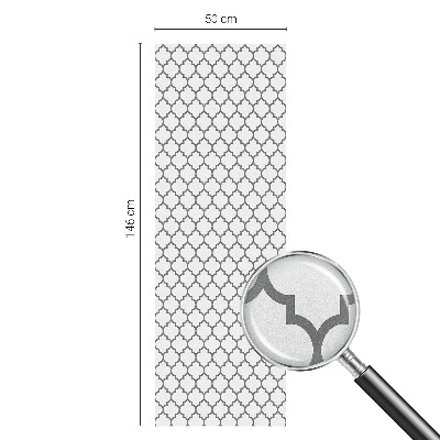 Naklejka na okno dająca prywatność Geometryczny wzór