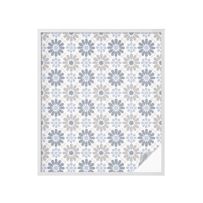 Folia dekoracyjna na okna Kwiatowa mozaika