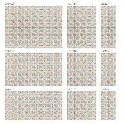 Folia okienna zapewniająca prywatność Rustykalne kafle