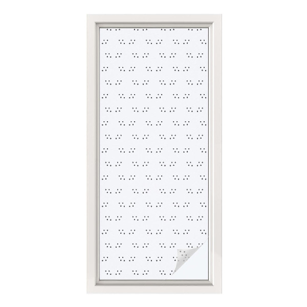 Naklejka na okno dająca prywatność Kropkowy wzór